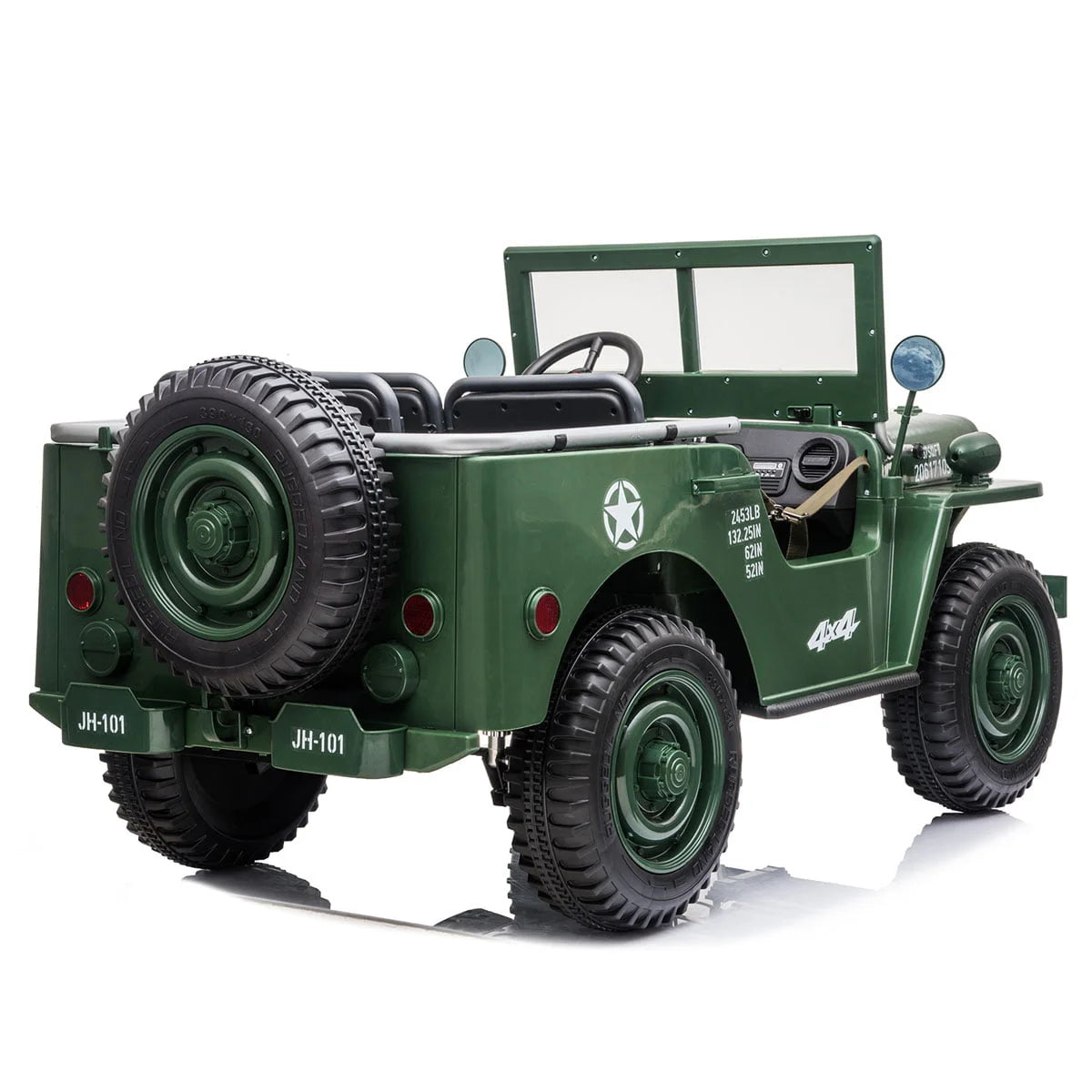 Military Willy Jeep Electric Ride-On