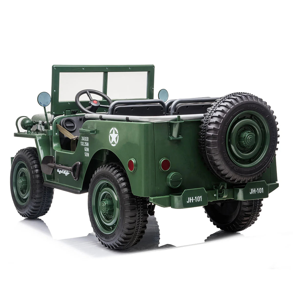 Military Willy Jeep Electric Ride-On