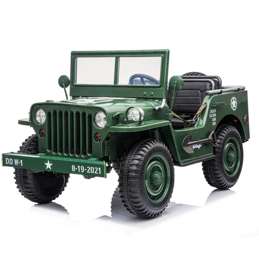 Military Willy Jeep Electric Ride-On